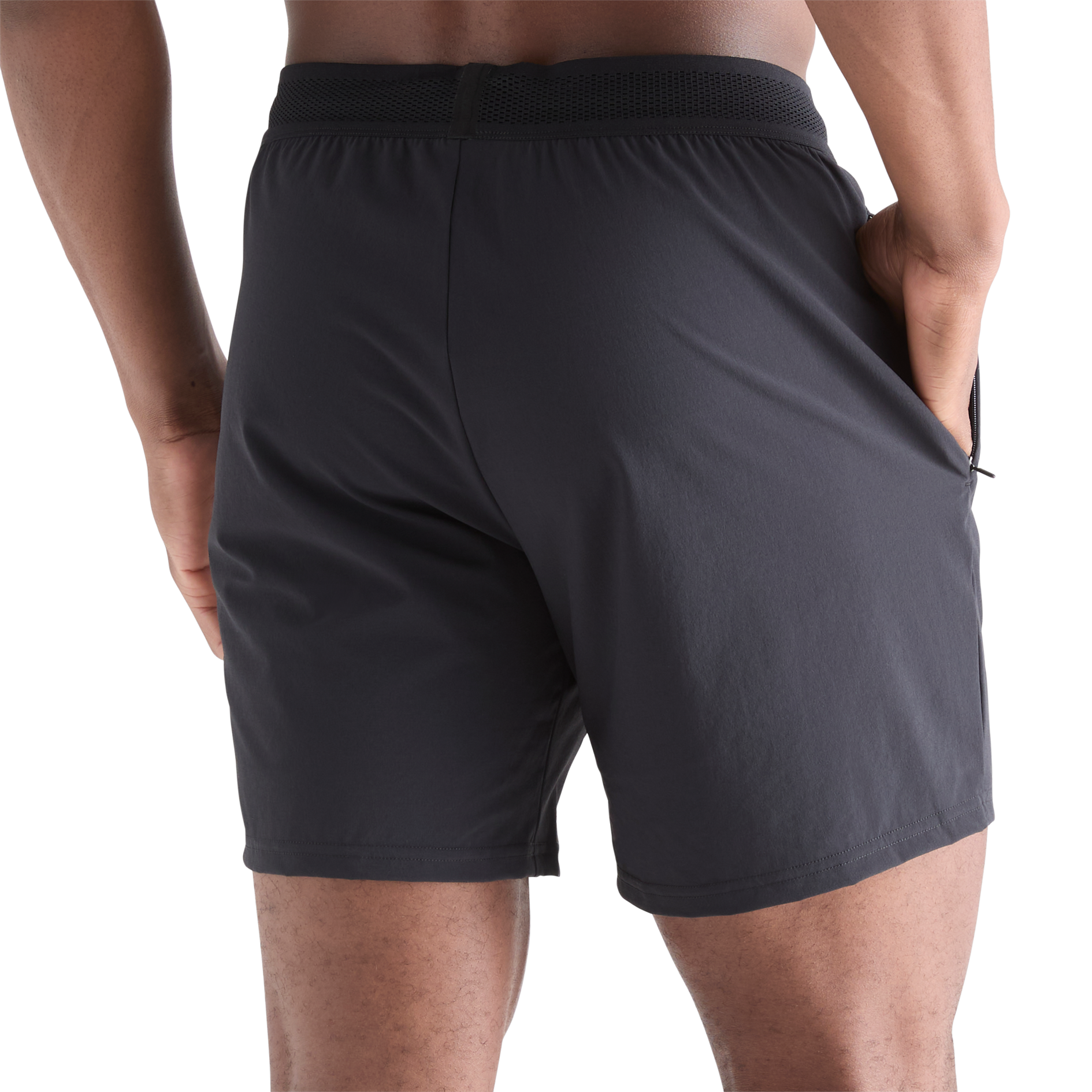 Men's Solid Stretch Short 7"