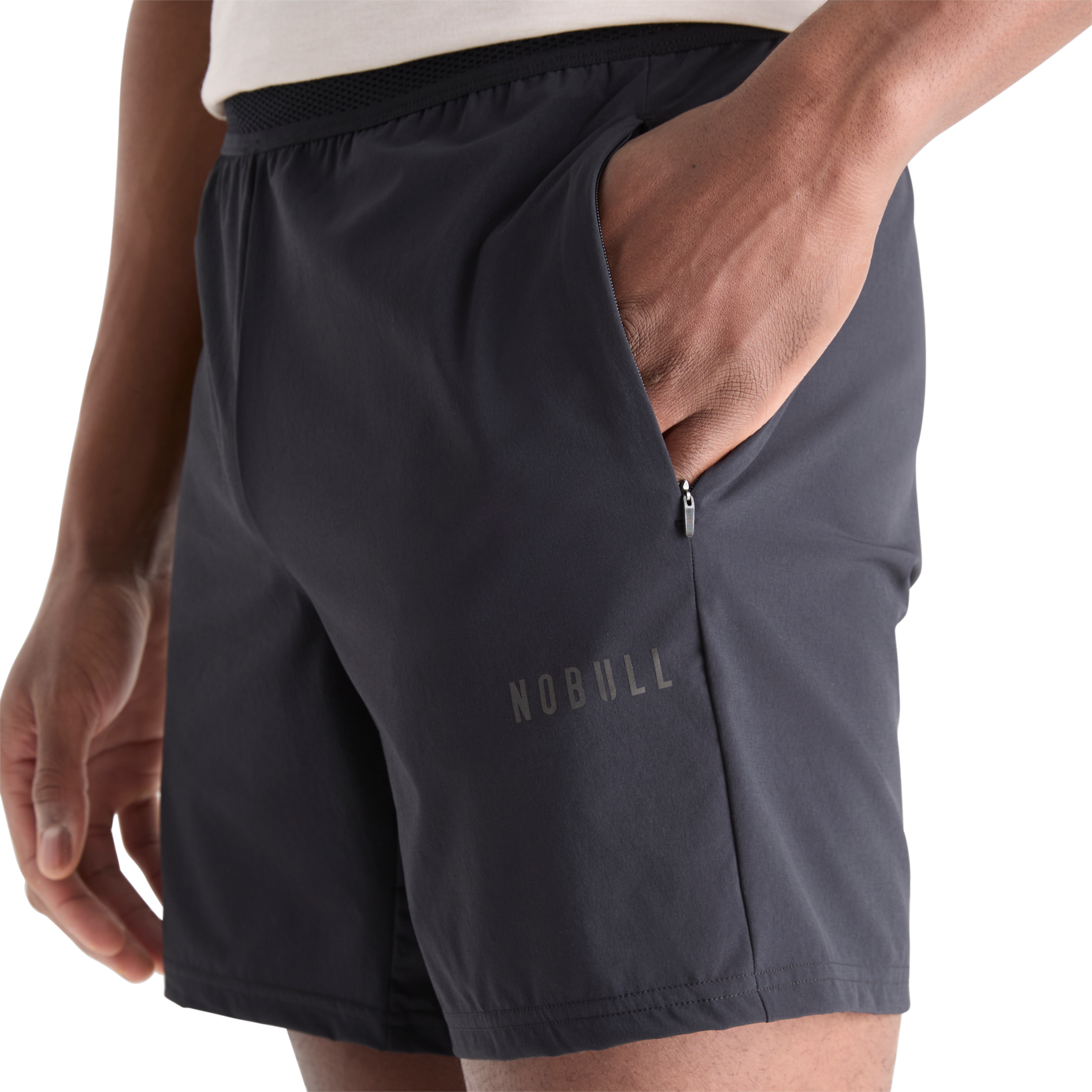 Men's Solid Stretch Short 7"