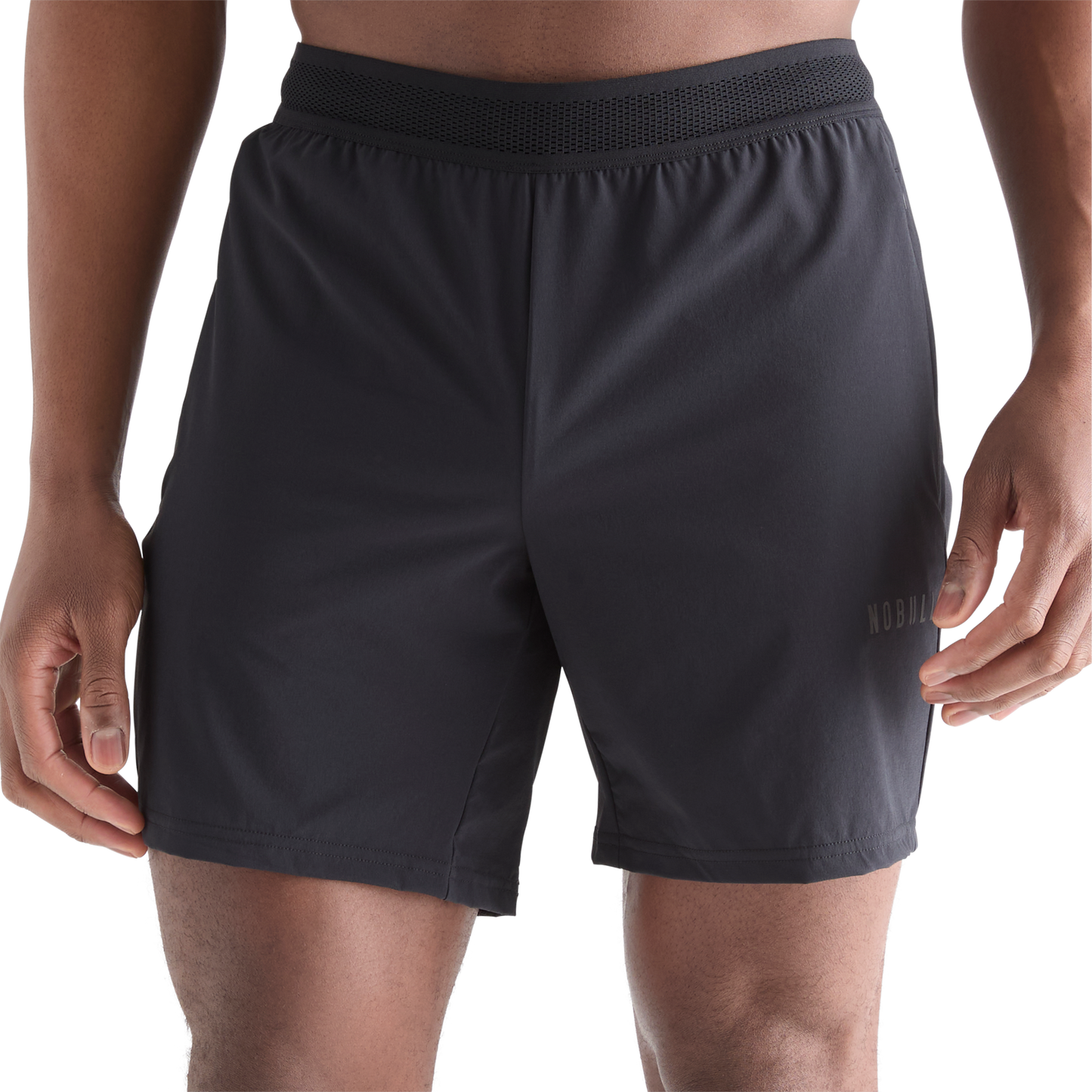 Men's Solid Stretch Short 7"