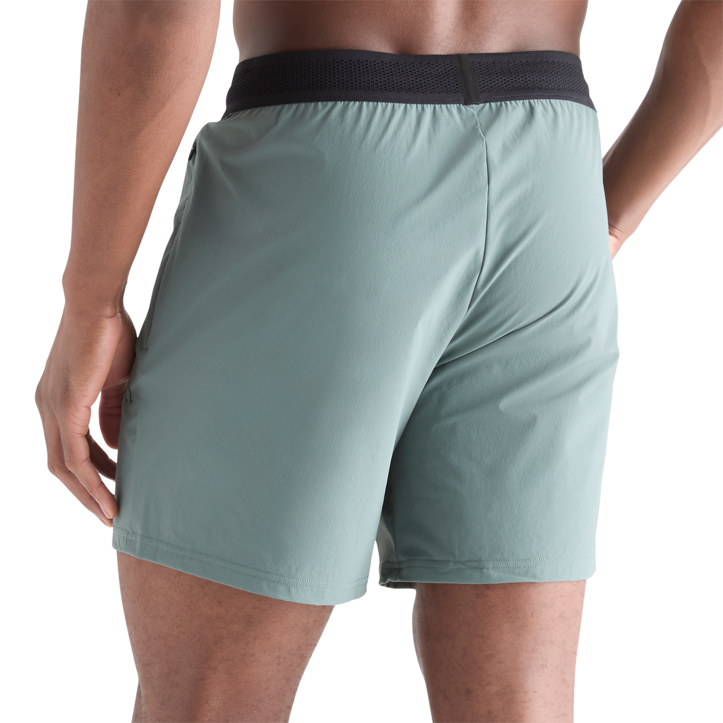 Men's Solid Stretch Short 7"