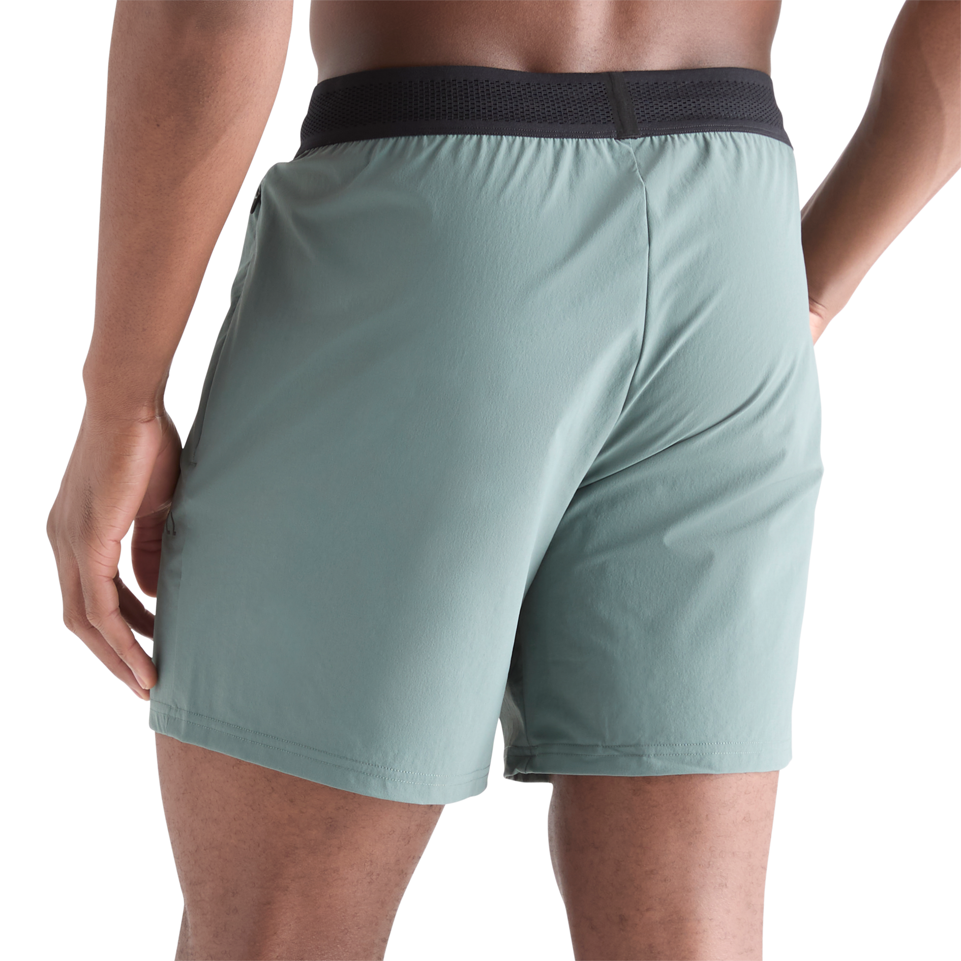 Men's Solid Stretch Short 7"