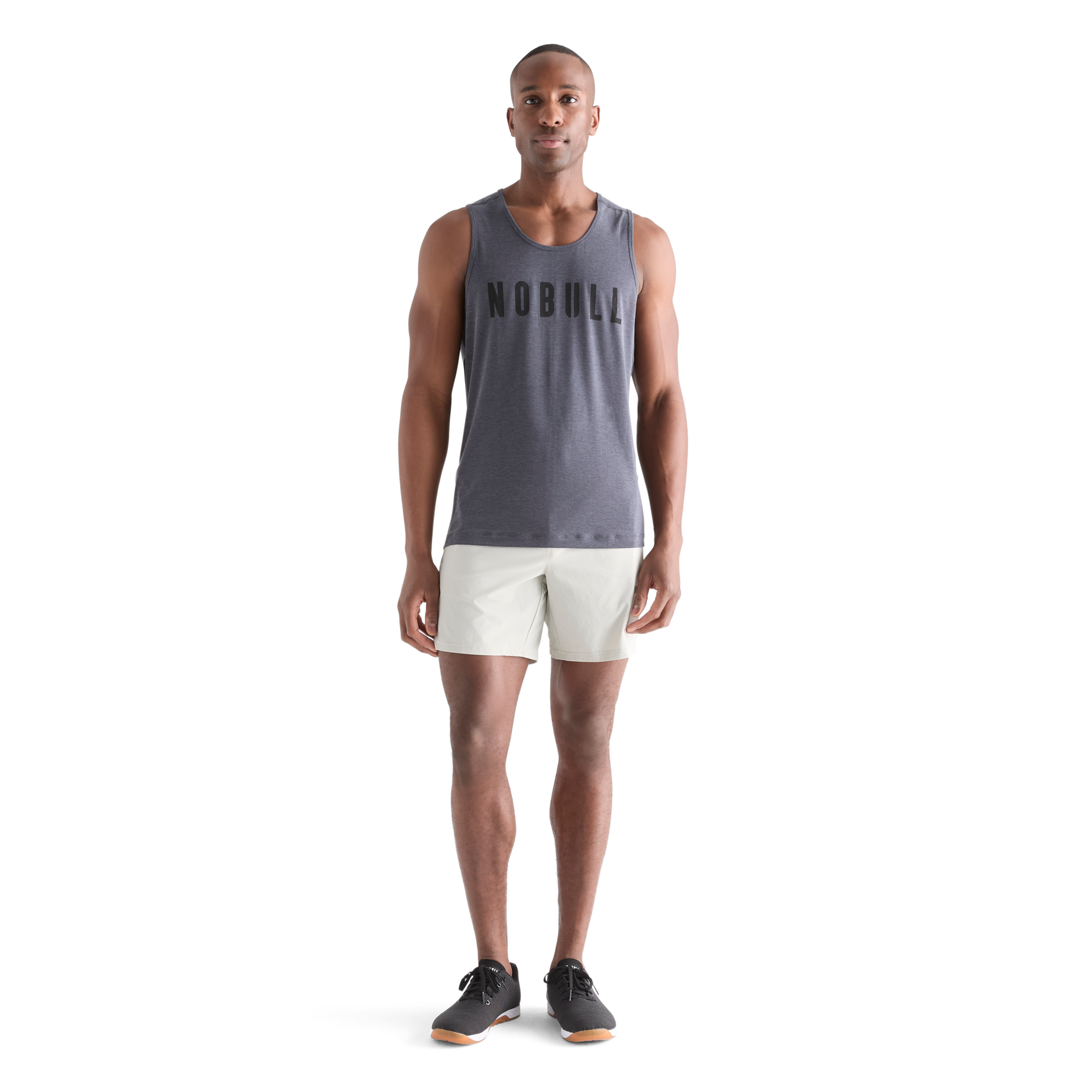 Men's Solid Stretch Short 7"