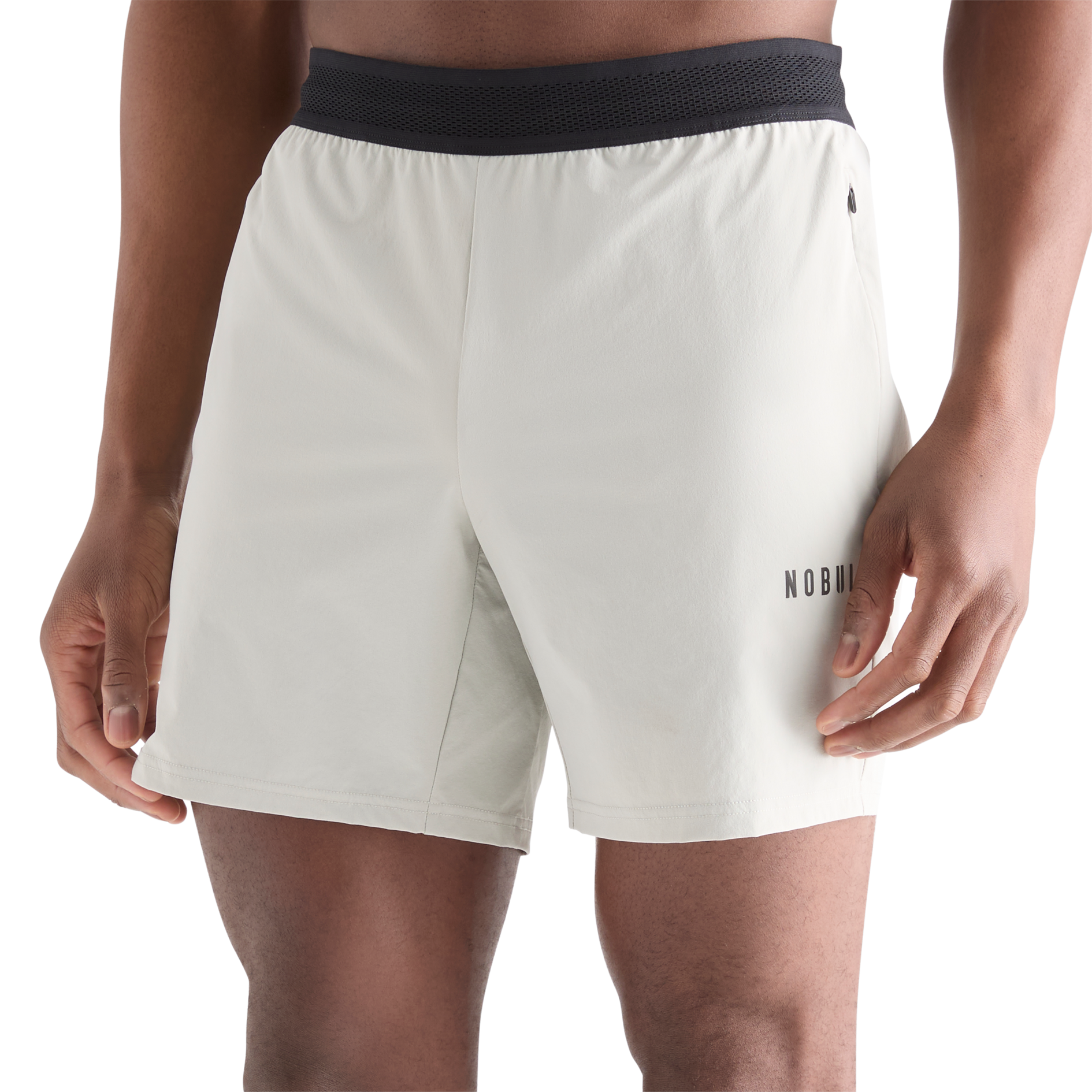 Men's Solid Stretch Short 7"